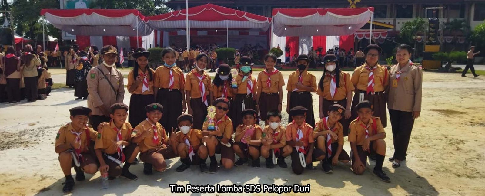 SDS PELOPOR DURI RAIH JUARA LOMBA HUT PRAMUKA TAHUN 2022